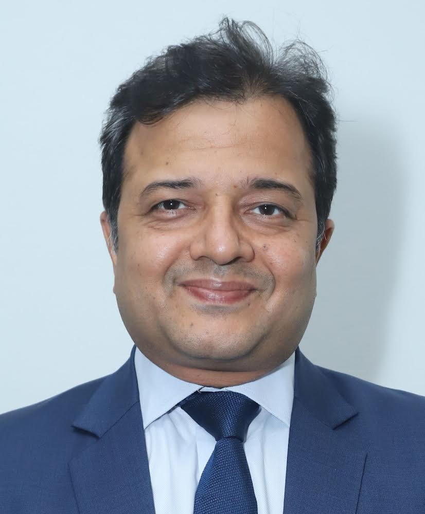 Portrait of Mr Ashish Desai, Director